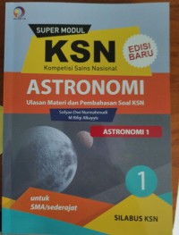 Super Modul KSN Astronomi Jilid 1 SMA astronomi 1