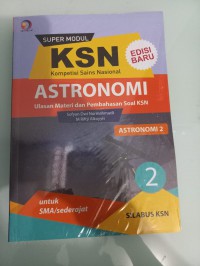 Super Modul KSN Astronomi Jilid 2, Astronomi 2