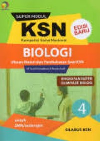 Super Modul KSN Biologi Jilid 4 SMA, Ringkasan Materi Olimpiade Biologi