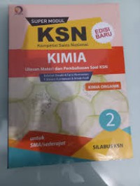 Super Modul KSN Kimia Jilid 2, Kimia Organik