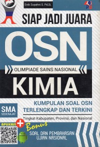 Siap Jadi Juara, OSN Kimia, Kumpulan soal
