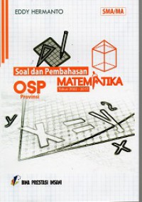 Soal dan Pembahasan Matematika,  OSP Provinsi