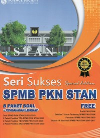 Seri sukses spmb pkn stan 2020, Special Edition