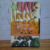 The Gerson therapy,